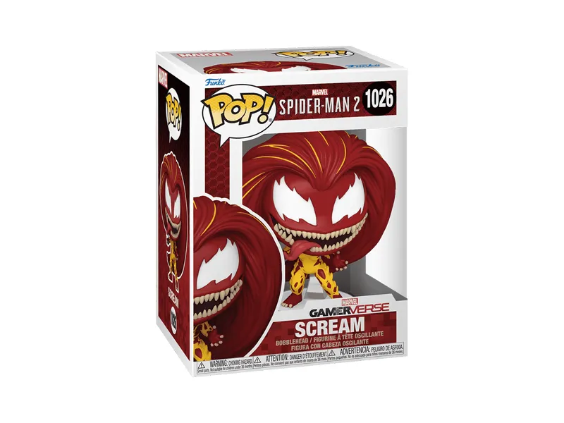 FUNKO POP! Vinylfigur Marvel: Spider-Man 2 - Scream, 9 cm