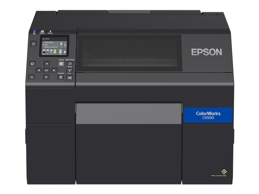 Epson ColorWorks C6500Ae (BK), bläckstråle färg, USB/LAN
