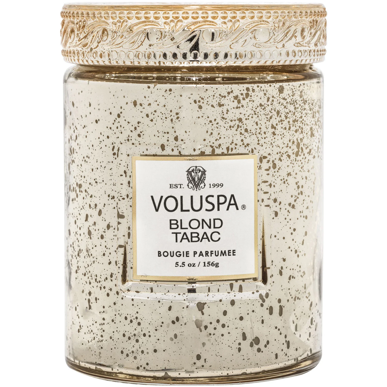 Voluspa Blonde Tabac Mini Glass Jar
