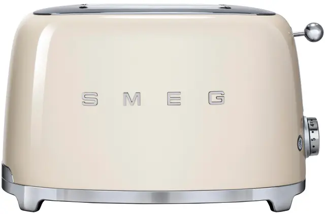Smeg Brödrost TSF01CREU (gräddvit)