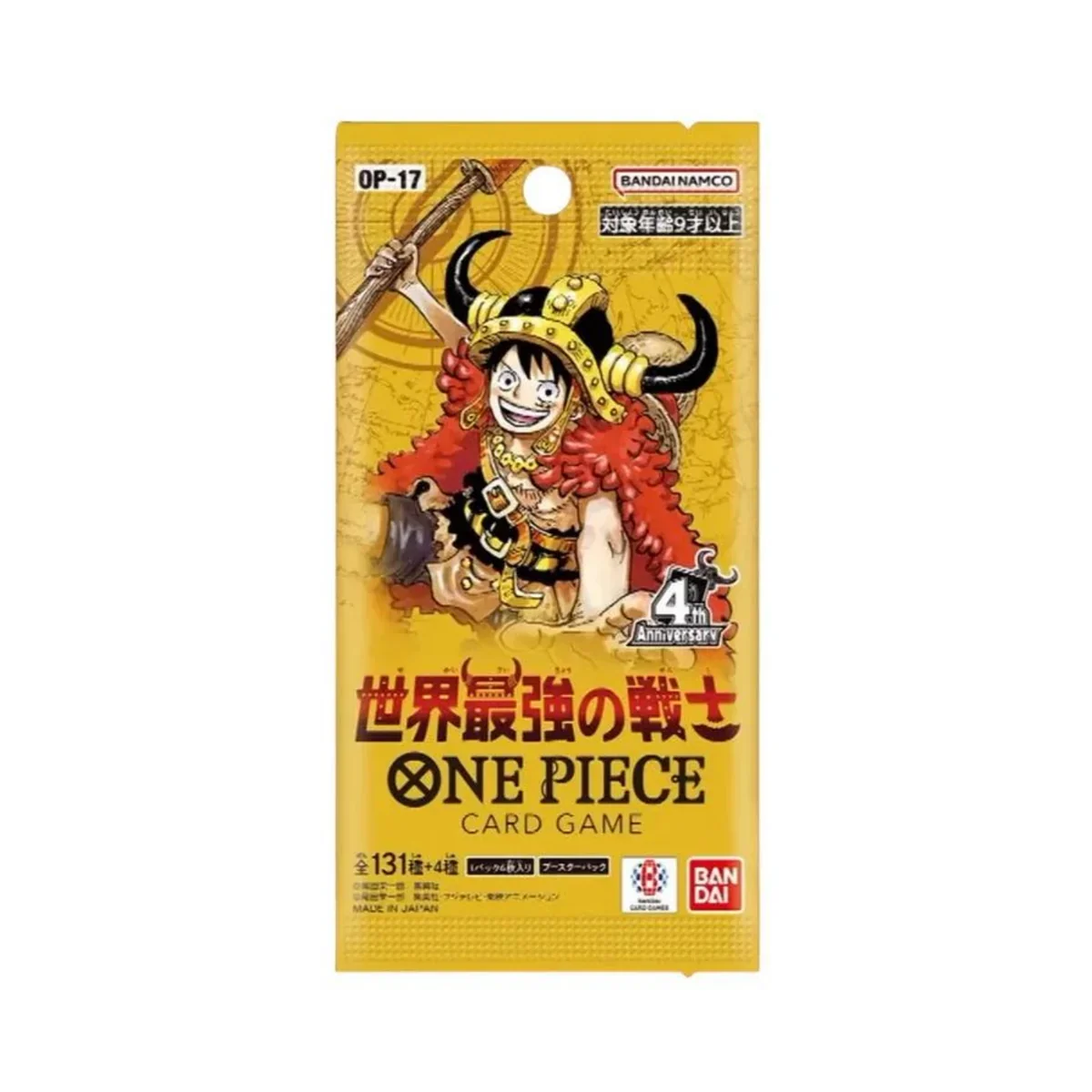 One Piece TCG: OP-17 The World’s Strongest Warriors Booster (Japansk)