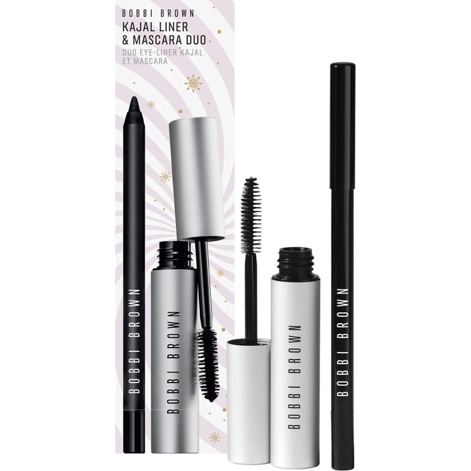 Bobbi Brown Kajal Liner And Mascara Duo 1,2 + 6 mixed