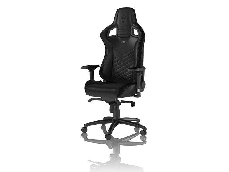 noblechairs EPIC PU-Läder Stol - Svart / Svart