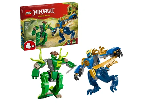 LEGO Ninjago Jays drakrobotstrid 71853, bild 2