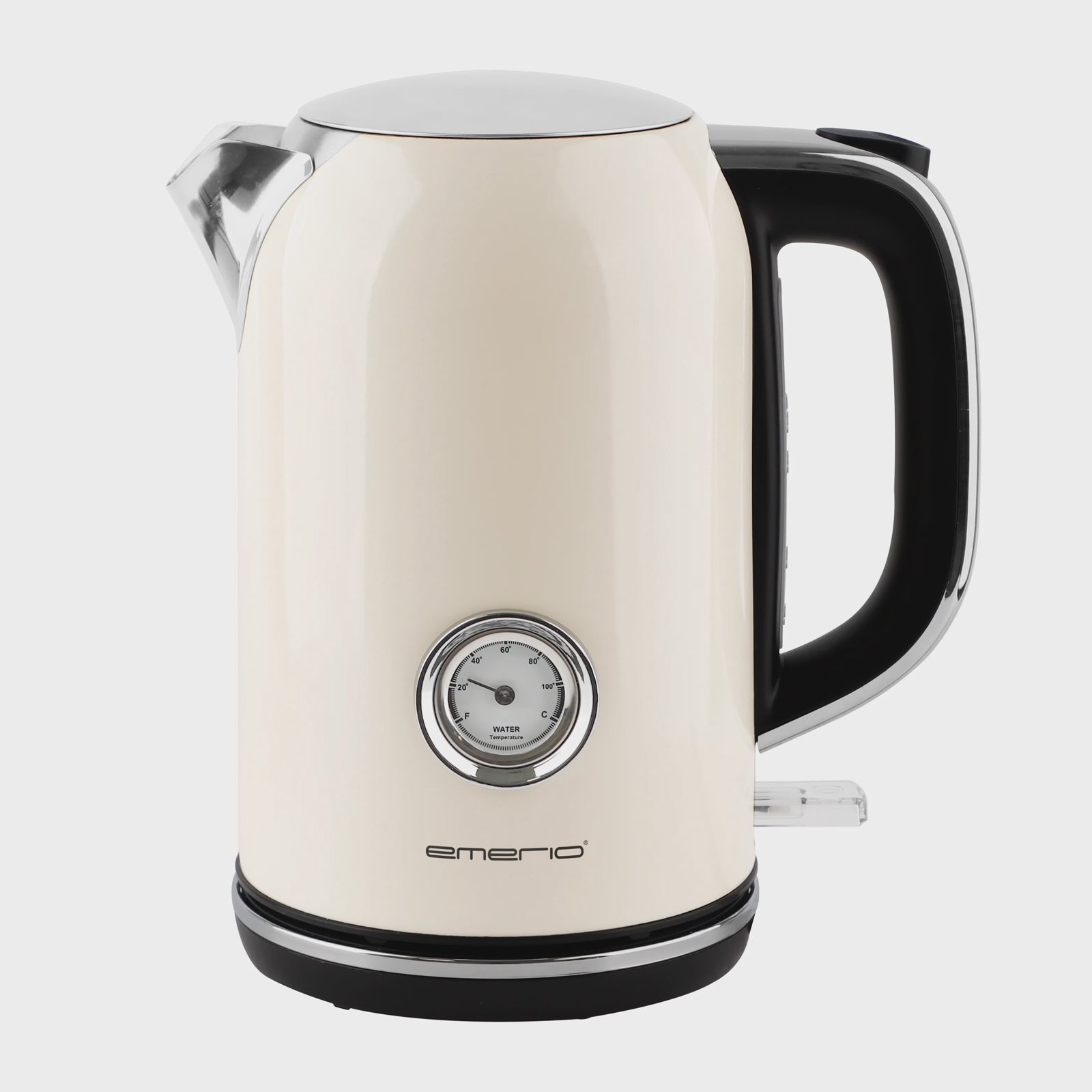 Emerio WK-133282.1 vattenkokare 2200 W 1,7 l vattennivåindikator beige