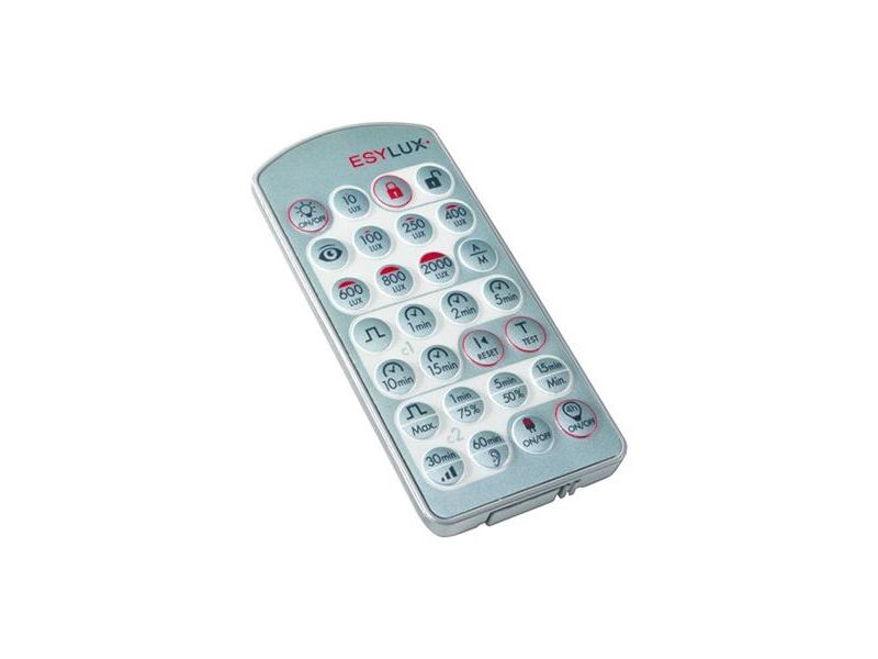 ESYLUX EM10425509 fjärrkontroll för Mobil-PDi/MDi, silver/grön metallic
