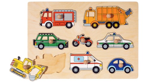 GOKI - Means of transport, lift-out puzzle - (57996), bild 4