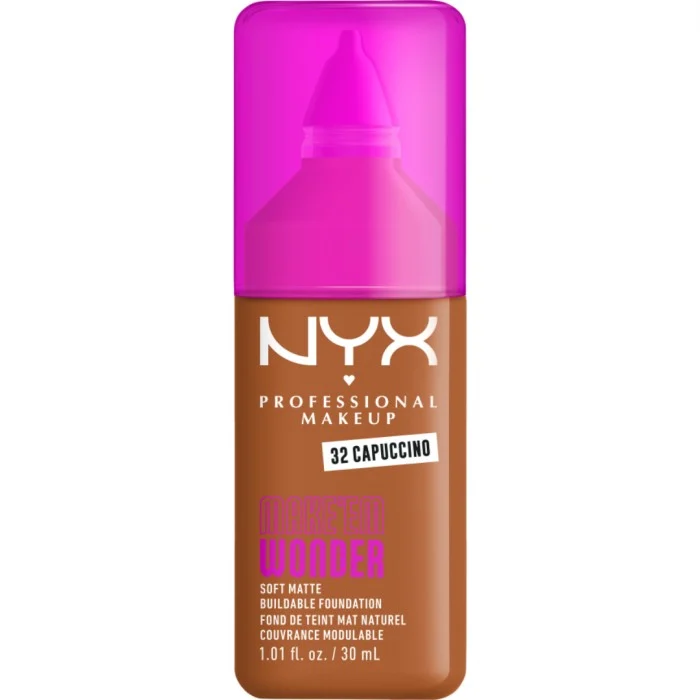 NYX PROFESSIONAL MAKEUP Make Em Wonder Foundation 32 Capuccino 32 Capuccino