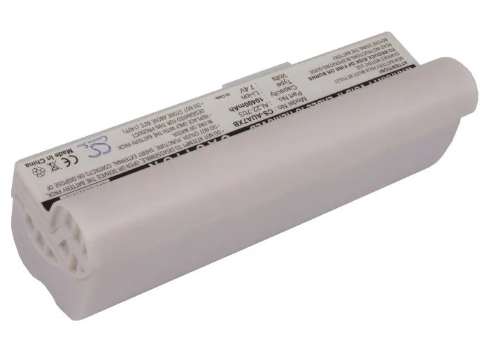 Batteri till Notebook, Bärbar dator för Asus Eee PC 703, Eee PC 900a, Eee PC 900HA m.fl.