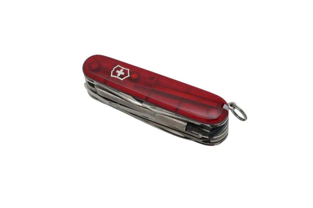 Victorinox Cyber Tool M fickkniv, röd transparent, bild 3