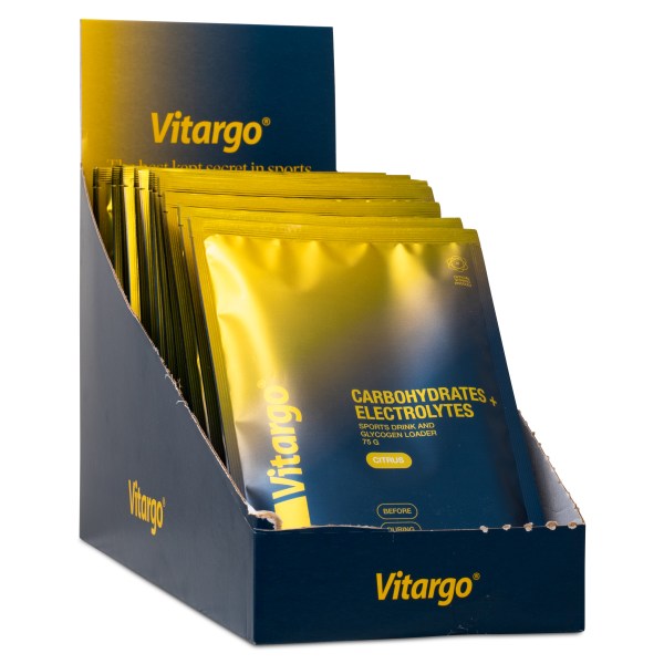 Vitargo +Electrolyte Sachet, Citrus, 15 dospåsar