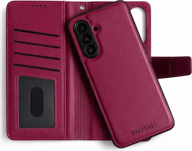 Snapcase MagWallet Samsung S26 (Rökröd)