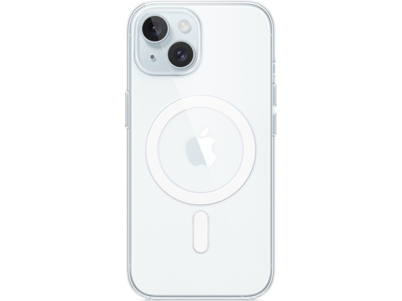 Apple iPhone 15, transparent skal Magsafe, bild 5