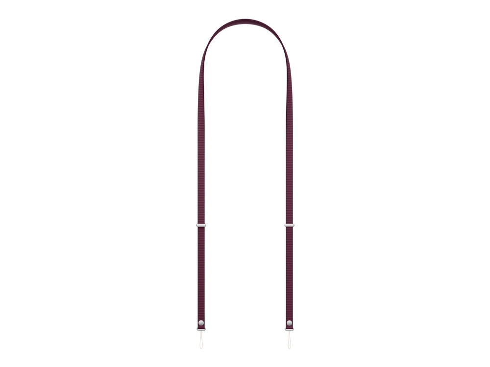 Apple Crossbody Strap – Burgundy
