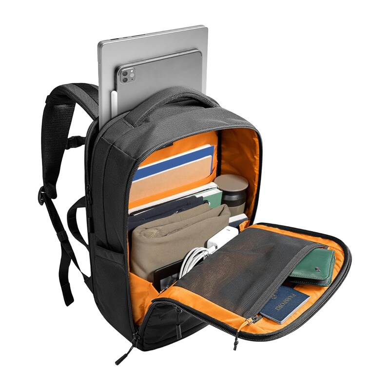 TOMTOC TechPack-T73 X-pac 15,6''/30L Ryggsäck för bärbar dator (svart), bild 4
