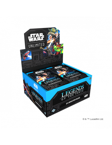 Star Wars: Unlimited - Legends of the Force Booster Display (24 boosters)