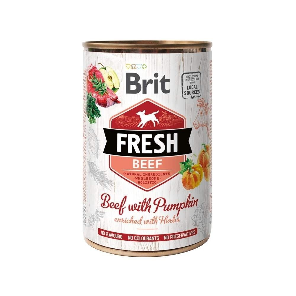 Brit Fresh Cans Beef with Pumpkin 400 g