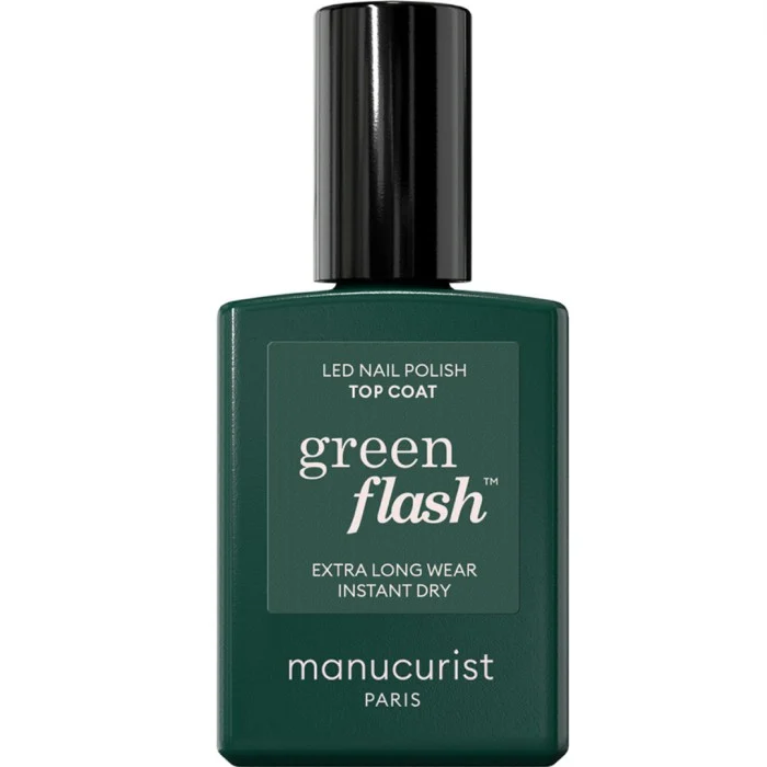 Manucurist Green Flash Gel Polish Top Coat 15 ml