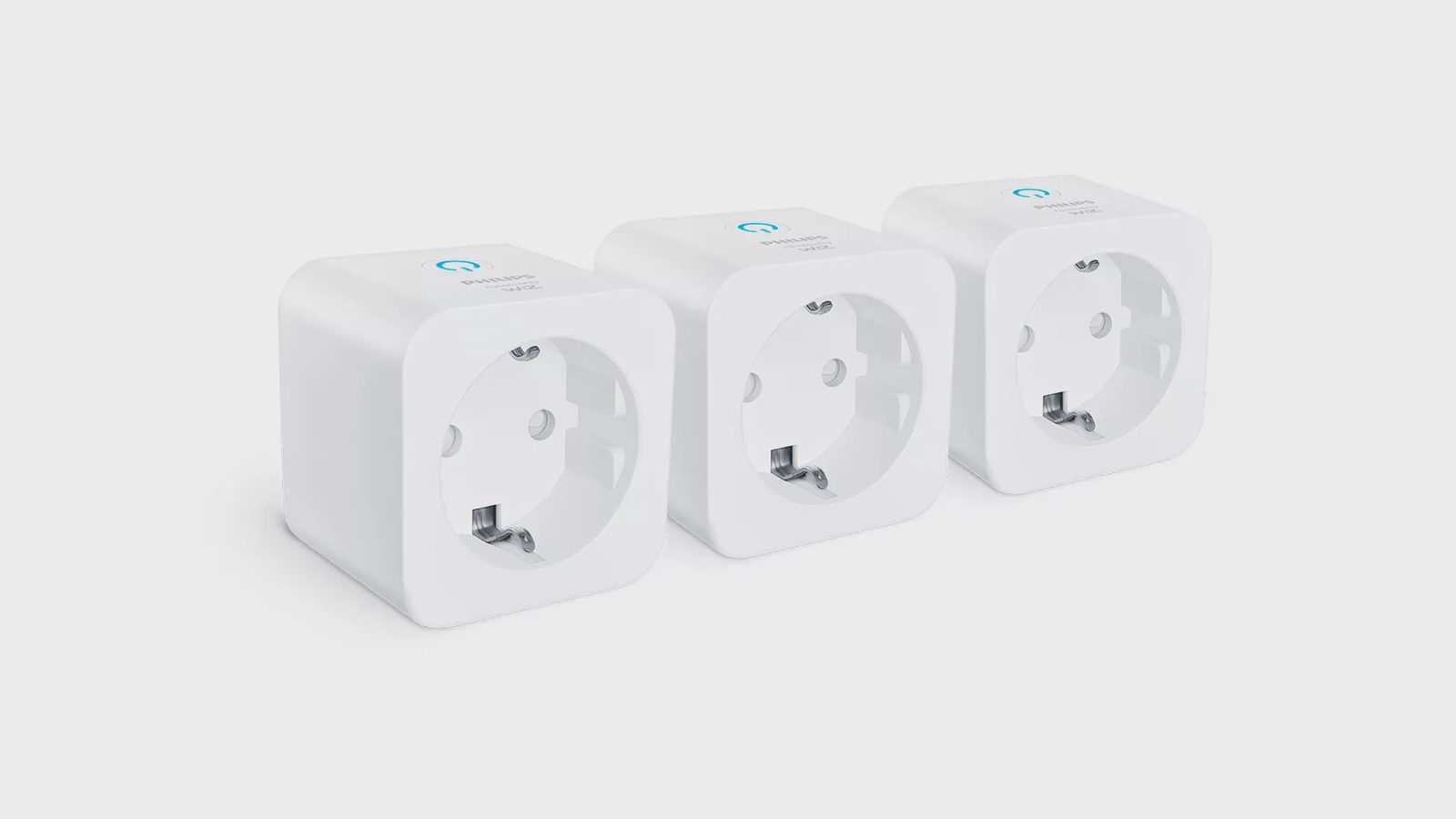 Philips Smart Plug Matter Typ F, 3-pack, inomhus, Vit, Hem, Plast, IP20, I