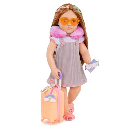 Our Generation - suitcase set - rainbow (735345)