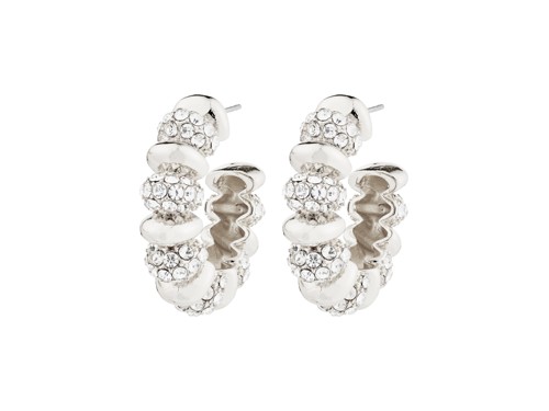 PILGRIM - DELPHINE Earrings - Silver Plated - 30 mm, bild 2