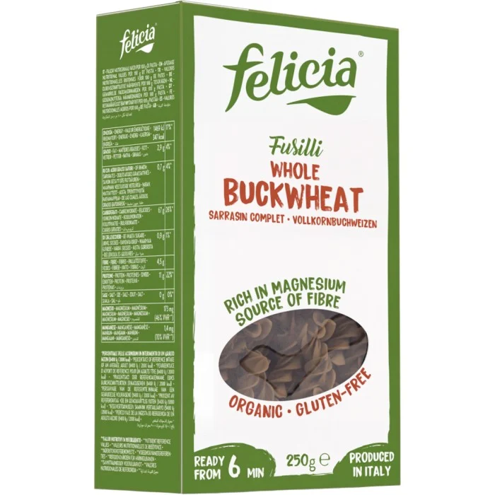 Felicia Fusilli Bovete Glutenfri 250 g