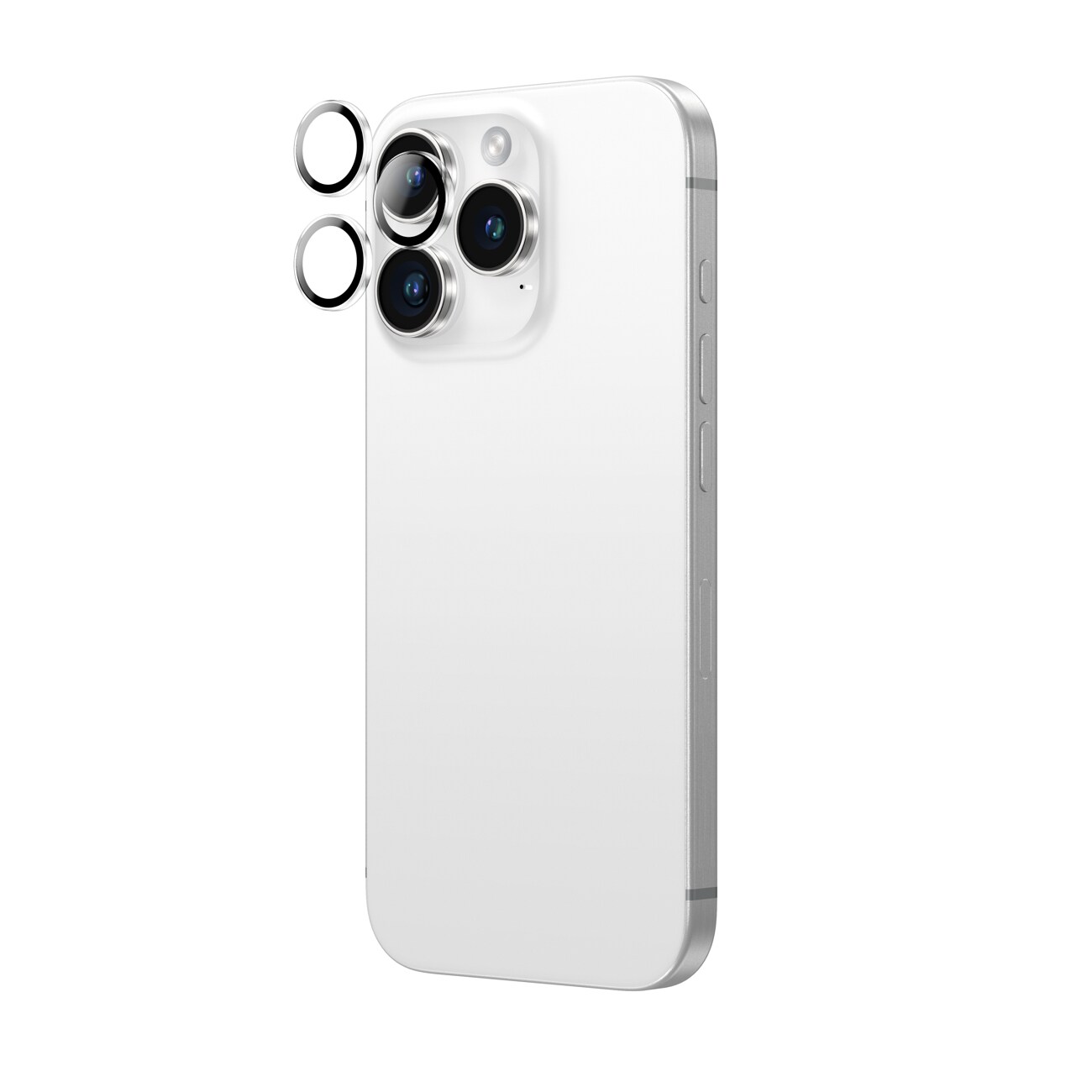 AmazingThing AR 3 linsglas Helt klart härdat glas för iPhone 16 Pro / 16 Pro Max - Transparent, bild 3