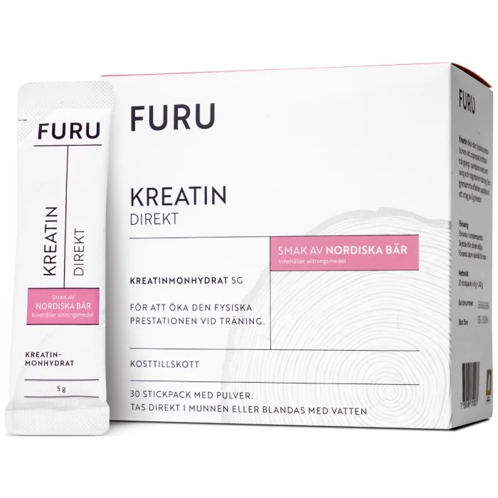 FURU Kreatin Direkt Nordiska bär 30 stickpacks