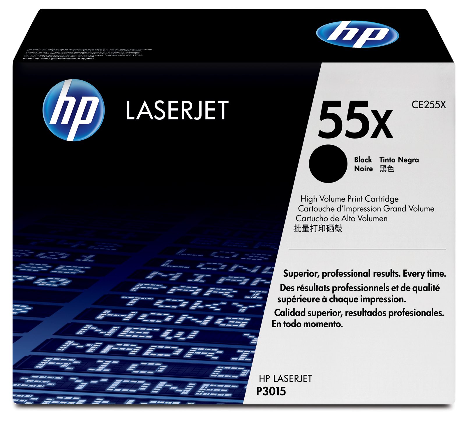 HP Toner svart CE255X 12,5k sid, bild 5