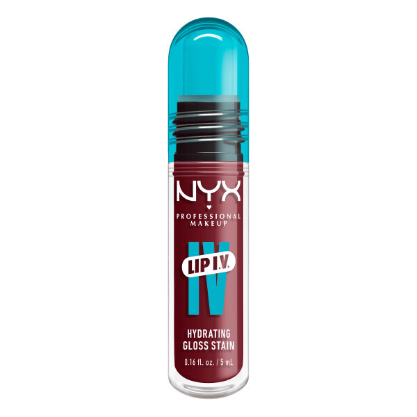 NYX Professional Makeup Lip I.V. Hydrating Gloss Stain 08 Drippin in Rose 5 ml