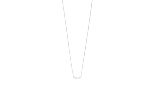 PILGRIM - LOVE Necklace - Silver-Plated - 38 cm + 9 cm Extension Chain, bild 3