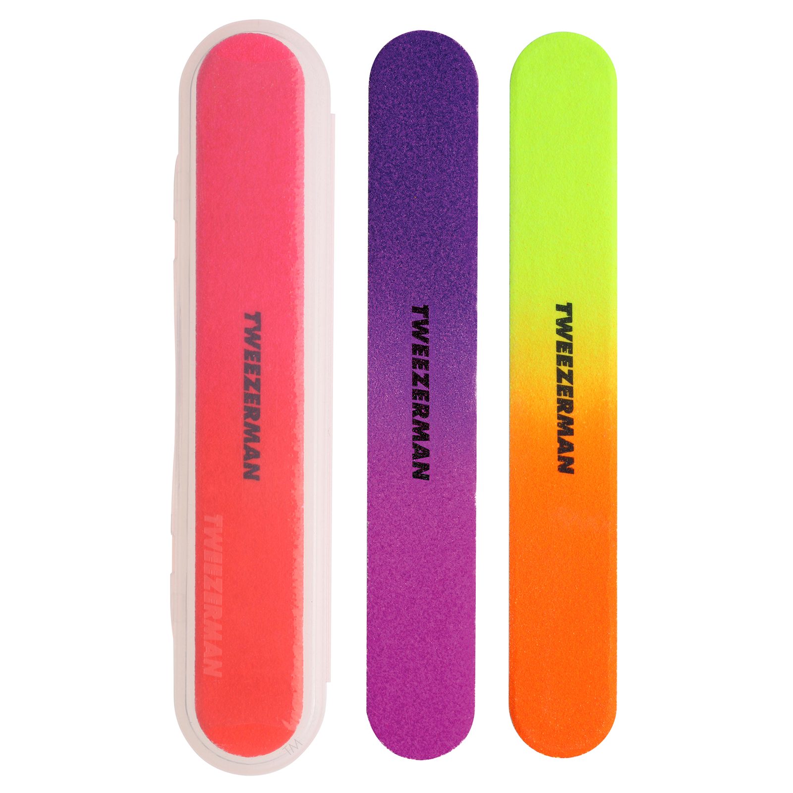 Tweezerman Neon Filemates 3 pcs