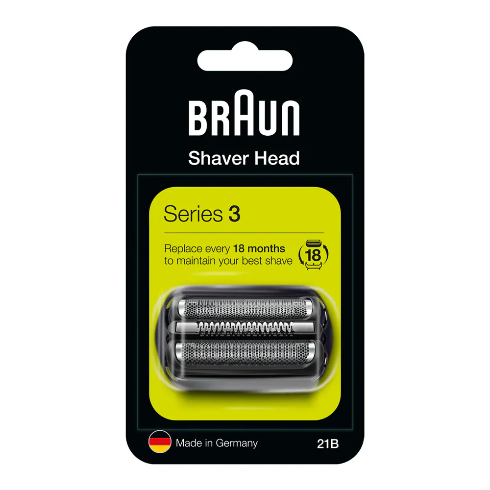 Braun 21B KeyPart rakhuvud