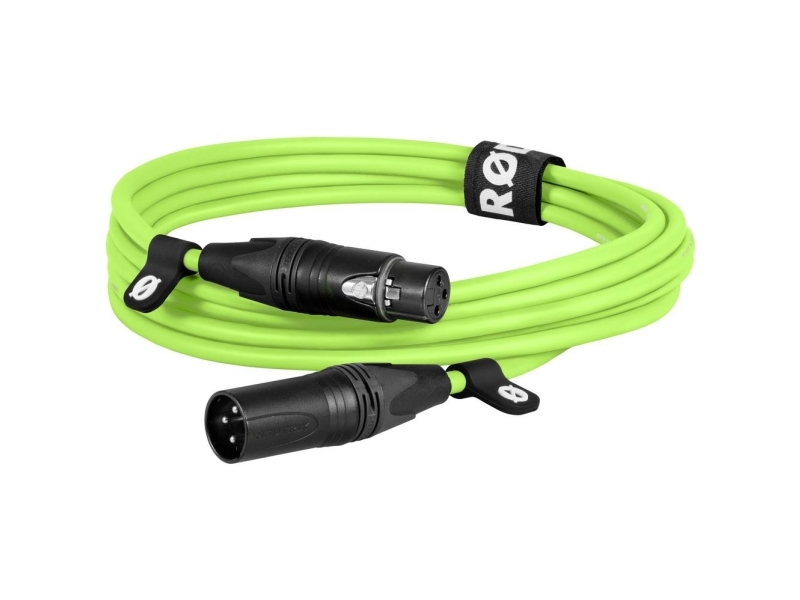 RØDE XLR-kabel 3 m, grön