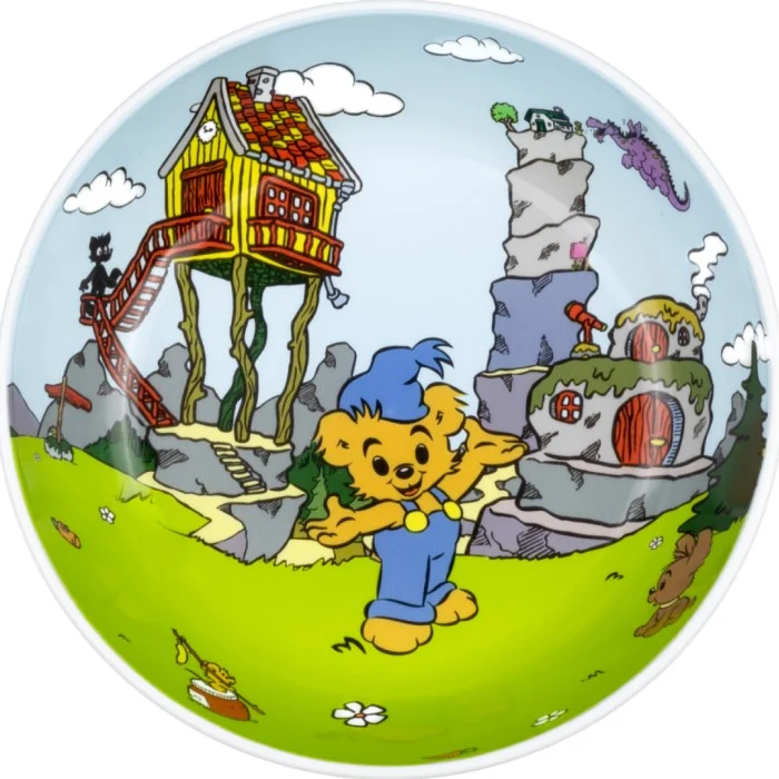 Rätt Start skål stor, Bamse motiv