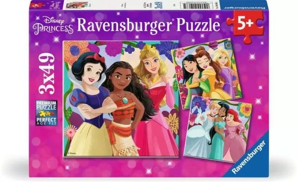 Ravensburger Pussel: Disney Princess 3x49 Bitar, bild 4