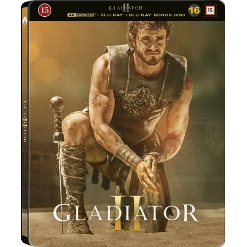 Gladiator II Limited Steelbook Deluxe edition (4K UHD & Blu-ray), bild 4