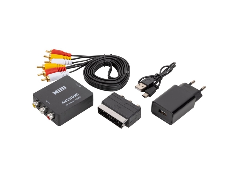 Sinox adaptor RCA/Scart til HDMI