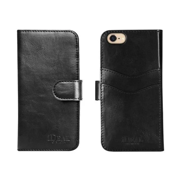 IDEAL OF SWEDEN Magnetisk mobilplånbok för iPhone 6/7/8/SE Svart