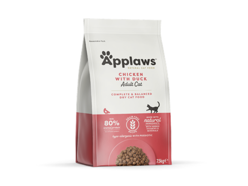 Applaws - Cat food - Chicken & Duck - 7,5 kg (174-074), bild 2