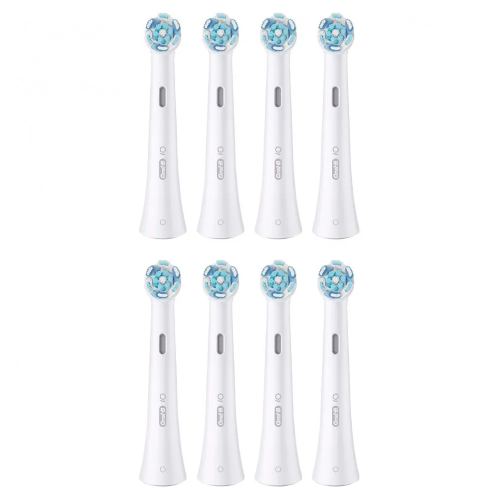 Oral-B iO Series Ultimate Clean Tandborsthuvuden - Vit - 8-pack