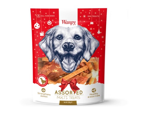 Wanpy - Mix chicken jerky Treats 300g - (WP89000), bild 2