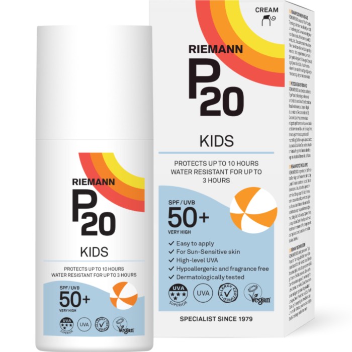 P20 Kids Sunscreen SPF 50+ Water Resistant 200 ml
