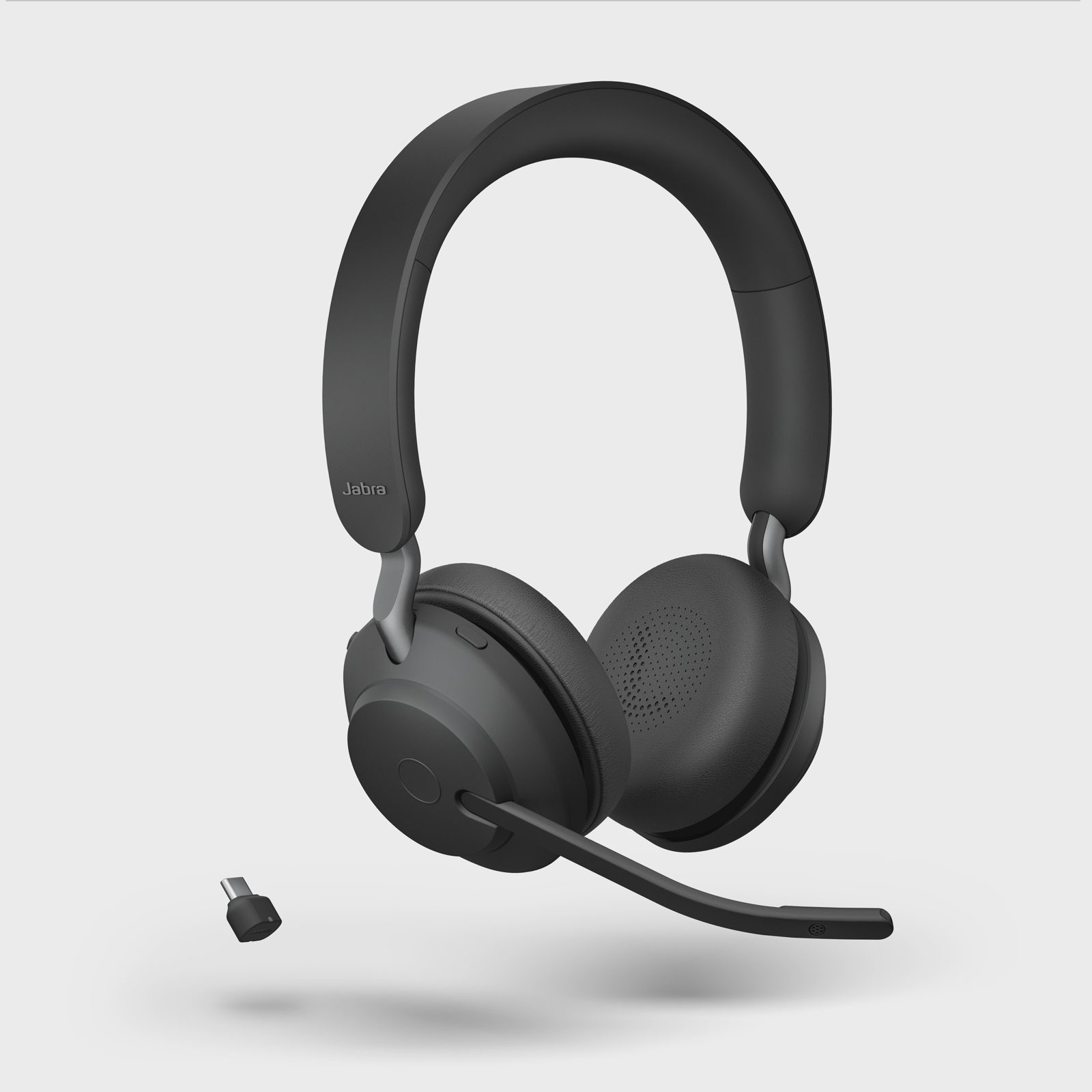 Jabra Evolve2 65 UC stereo headset, svart, bild 2