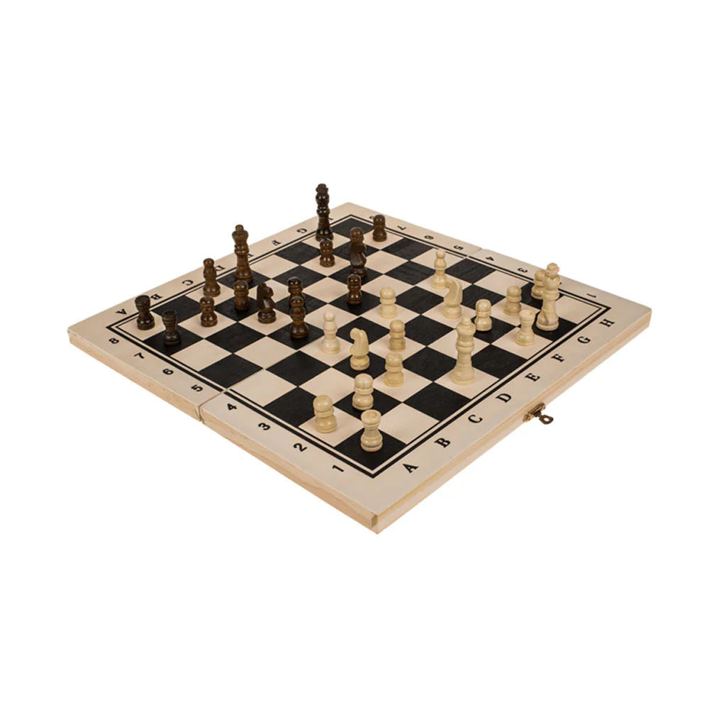 OUT OF THE BLUE Wooden game Chess