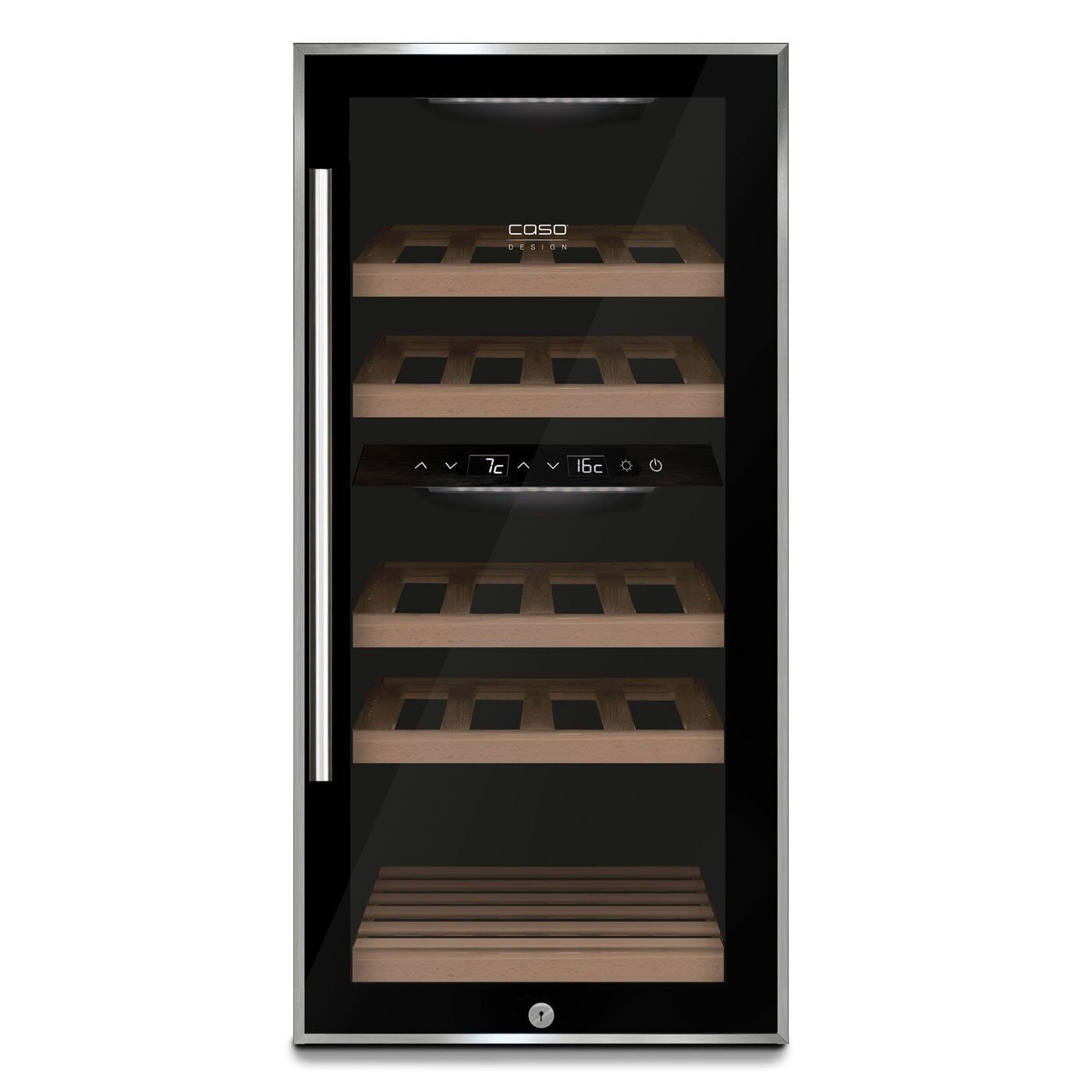 Caso WineComfort 24 vinkyl, svart