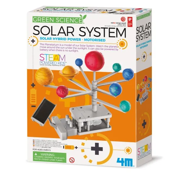4M Green Science Solar System planetarium, solcellsdrivet, från 5 år, bild 2
