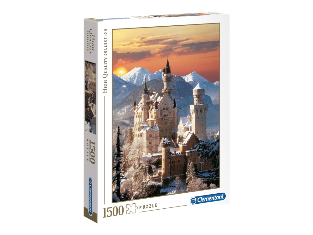 Clementoni Pussel HQC Neuschwanstein, 1500 bitar