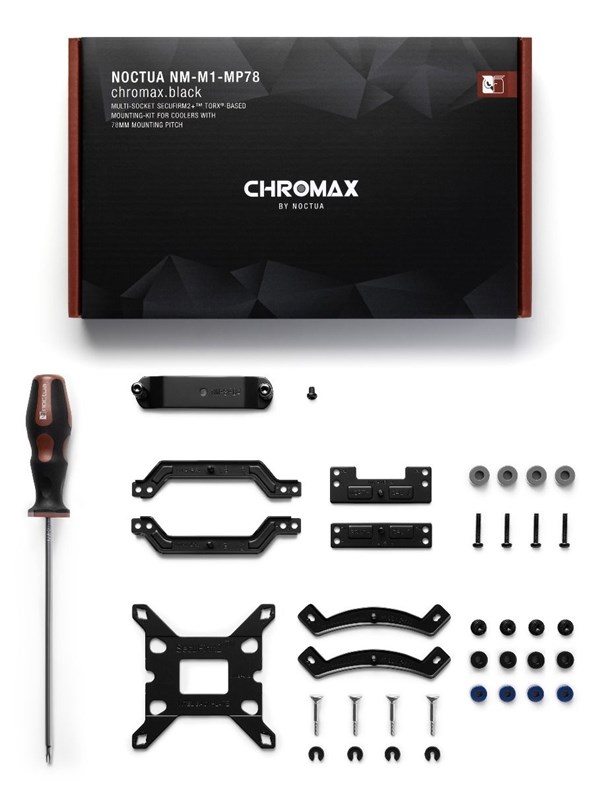 Noctua NM-M1-MP78 - Torx-based SecuFirm2+ mounting kit - CPU monteringsfästen, bild 2
