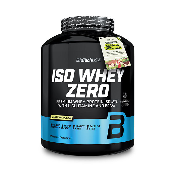 Iso Whey Zero Lactose Reduced 1816 g Banana
